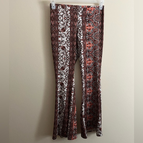 Patterned Palazzo Festival Pants - Picture 1 of 6